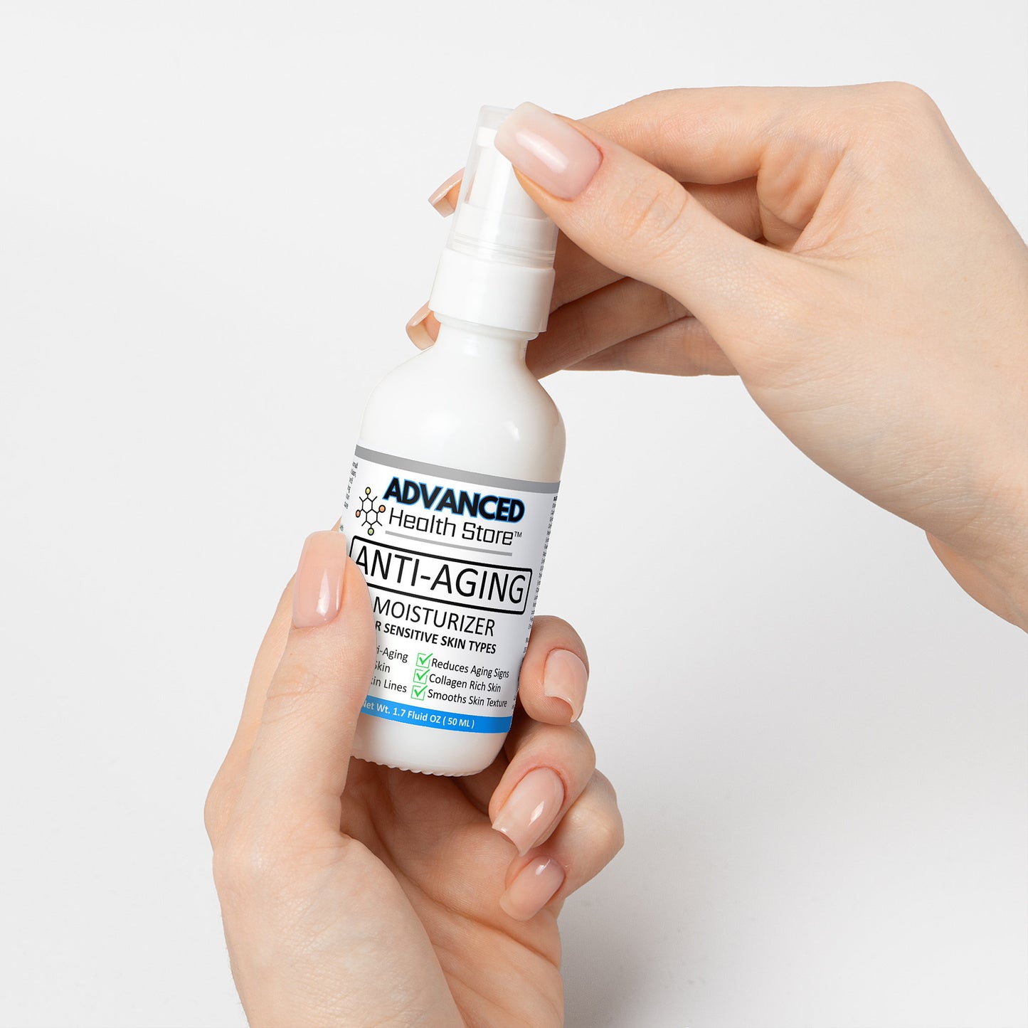 Anti Aging Moisturizer for Sensitive Skin (Men & Women)